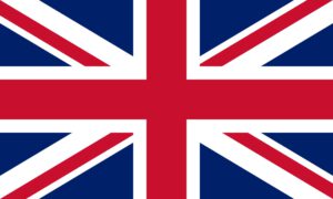 Engelse vlag ter aankondiging van de lancering van de Engelse versie van de website van Avalex, bedoeld voor internationale studenten, expats en Engelstaligen.